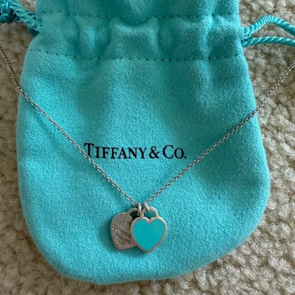 Tiffany & Co | 2 heart necklace - Picture 3 of 7